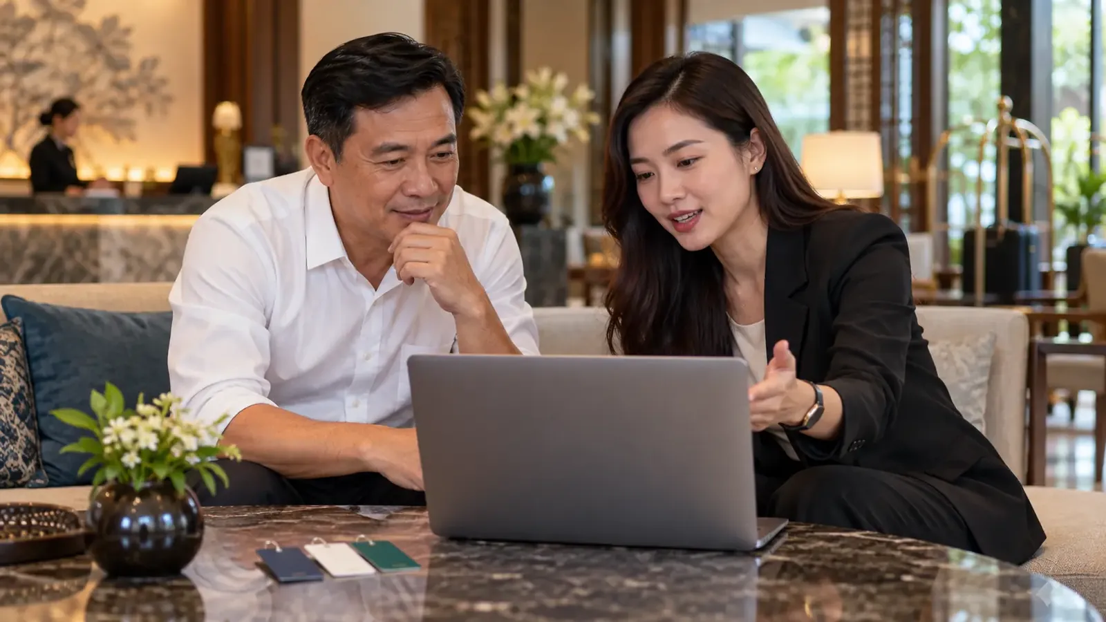 Quản lý khách sạn đánh giá hiệu quả đặt phòng trực tuyến